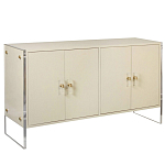 Комод бежевый на прозрачных боковых ножках Stingray Beige Dresser варинант исполнения - 1 | Loft Concept в Саратове