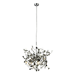 Подвесной светильник с металлическими круглыми элементами Terzani Argent варинант исполнения - 3 | Loft Concept в Саратове