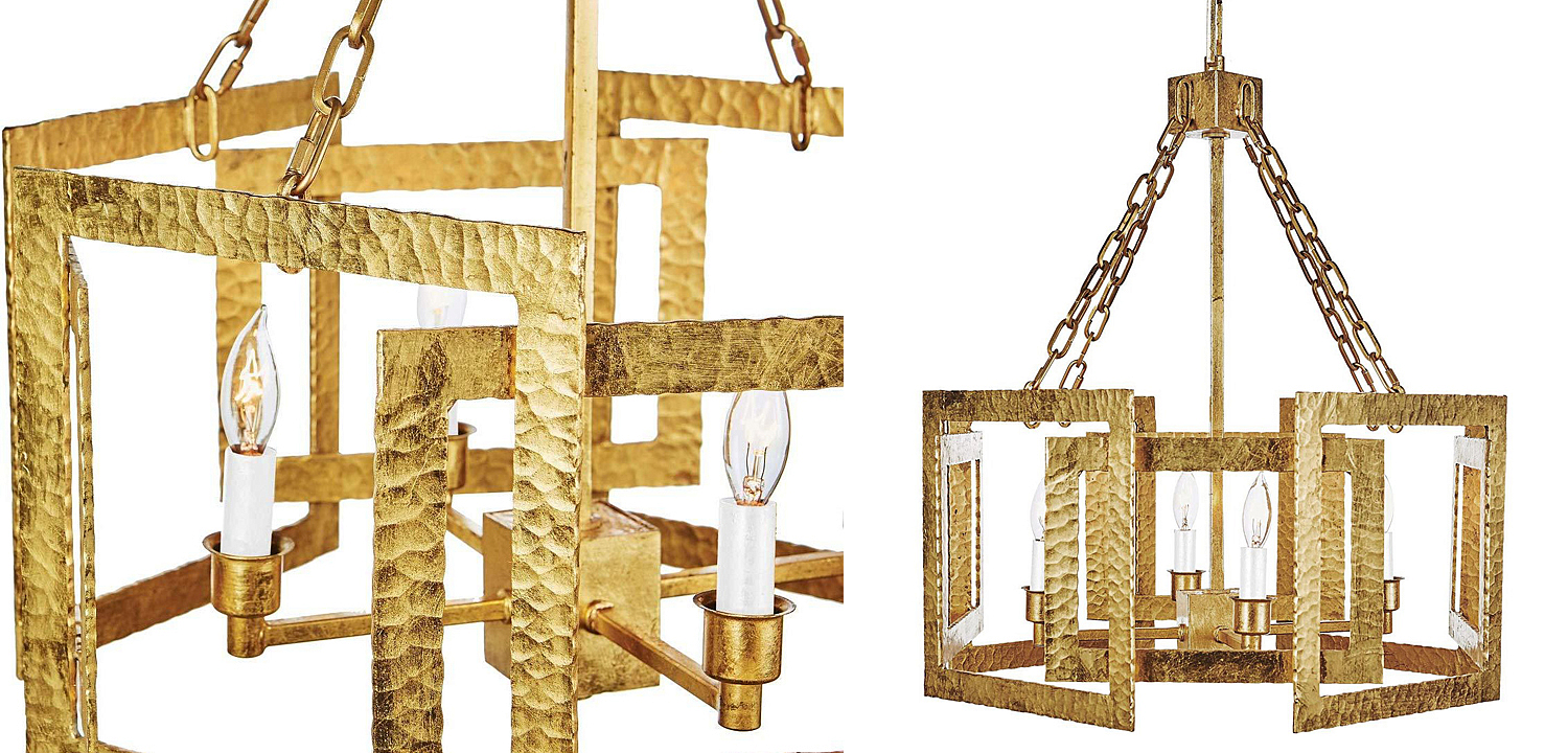 Люстра Textured Cage Pendant Lamp Gold Chandelier Люстра Textured Cage Pendant Lamp Gold Chandelier - Loft-Concept в Саратове