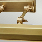 Светильник для картин с призматическим плафоном и двойными регулируемыми шарнирами Elstead Lighting варинант исполнения - 8 | Loft Concept в Саратове