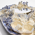 Зеркало «НЕ_Гжель» варинант исполнения - 2 | Loft Concept в Саратове