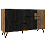 Комод с 3-мя ящиками и дверцей Stone Effect варинант исполнения - 2 | Loft Concept в Саратове