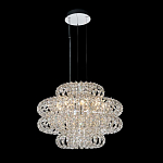 Люстра круглая с россыпью хрусталя Perfection of Diamonds варинант исполнения - 1 | Loft Concept в Саратове