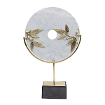 Декоративный арт-объект из мрамора Marble Ring варинант исполнения - 1 | Loft Concept в Саратове