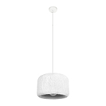 Подвесной светильник с цилиндрическим фактурным абажуром Sergey Makhno варинант исполнения - 9 | Loft Concept в Саратове