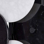 Бра светодиодное из черно-белых дисков Contrast Sample варинант исполнения - 1 | Loft Concept в Саратове