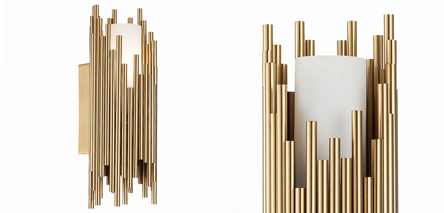 Бра Brubeck Brass Delightfull Wall Lamp Бра Brubeck Brass Delightfull Wall Lamp - Loft-Concept в Саратове
