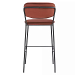 Стул барный с широкой полукруглой спинкой Chair Smooth Shapes варинант исполнения - 3 | Loft Concept в Саратове