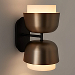 Бра из металла с 2-мя плафонами Wilona Duo Wall Lamp варинант исполнения - 2 | Loft Concept в Саратове
