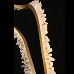 Подвесной светильник с декоративными элементами в виде кристаллов Smooth Shine варинант исполнения - 4 | Loft Concept в Саратове