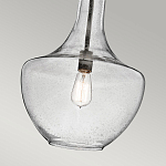 Подвесной светильник прозрачный стеклянный органической формы Kichler варинант исполнения - 5 | Loft Concept в Саратове