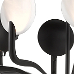 Люстра с плафонами в виде черно-белых дисков Ideal Shade Combination варинант исполнения - 1 | Loft Concept в Саратове