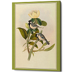Постер на холсте с изображением птиц Blooming Birds Poster варинант исполнения - 10 | Loft Concept в Саратове