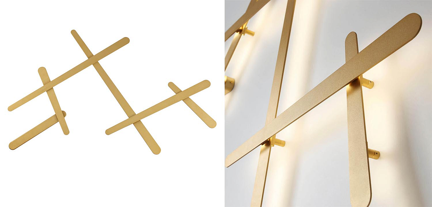 Бра Rolf Gold Labarint Lines - Loft-Concept в Саратове