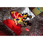 Дизайнерский ковер в виде бабочки Poltronova Tappeto Farfalla Rug варинант исполнения - 11 | Loft Concept в Саратове