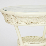 Комплект террасный из ротанга Eloise белый варинант исполнения - 7 | Loft Concept в Саратове