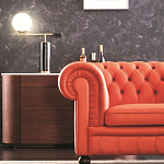 Дизайнерский комод овальной формы с белой столешницей и 4-мя ящиками Gioli варинант исполнения - 3 | Loft Concept в Саратове