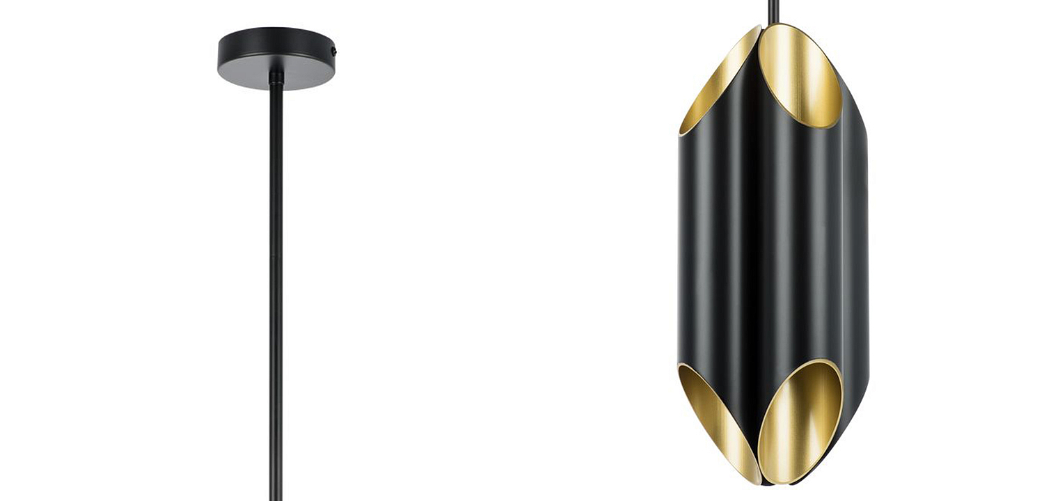 Подвесной светильник Garbi Black Pipe Organ Hanging Lamp Подвесной светильник Garbi Black Pipe Organ Hanging Lamp - Loft-Concept в Саратове