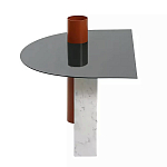 Дизайнерский журнальный стол с рельефным основанием Dutynor варинант исполнения - 1 | Loft Concept в Саратове