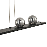 Светодиодная линейная люстра IONA Сhandelier black 103 варинант исполнения - 3 | Loft Concept в Саратове