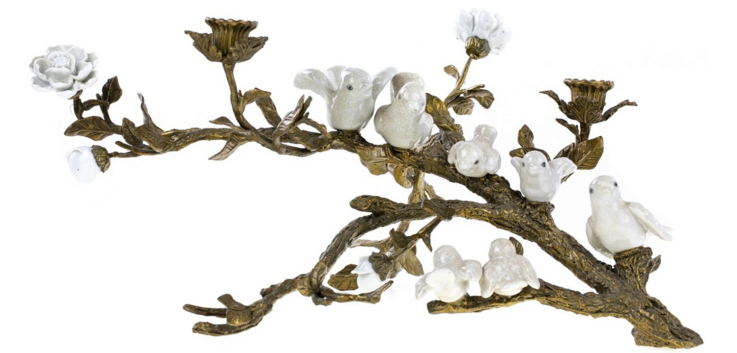 Подсвечник Bronze Branch Candlestick Подсвечник Bronze Branch Candlestick - Loft-Concept в Саратове