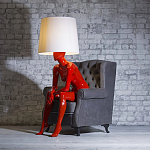 Лампа MANNEQUIN LAMP с абажуром девушка на кресле варинант исполнения - 4 | Loft Concept в Саратове