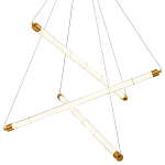 Светодиодная люстра Trumpet Tube Brass  варинант исполнения - 1 | Loft Concept в Саратове