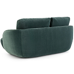 Двухместный диван Halle Green Sofa варинант исполнения - 4 | Loft Concept в Саратове