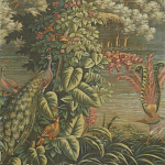 Обои ручная роспись Le Brésil Brume варинант исполнения - 4 | Loft Concept в Саратове