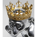 Статуэтка обезьяна в короне серебряная Golden Monkey варинант исполнения - 3 | Loft Concept в Саратове