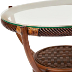 Столик кофейный из ротанга Eloise варинант исполнения - 3 | Loft Concept в Саратове