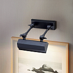 Светильник для картин с призматическим плафоном и двойными регулируемыми шарнирами Elstead Lighting варинант исполнения - 36 | Loft Concept в Саратове