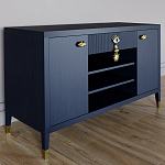 Комод-буфет Elsa Dreams Blue с открытыми полками   варинант исполнения - 2 | Loft Concept в Саратове