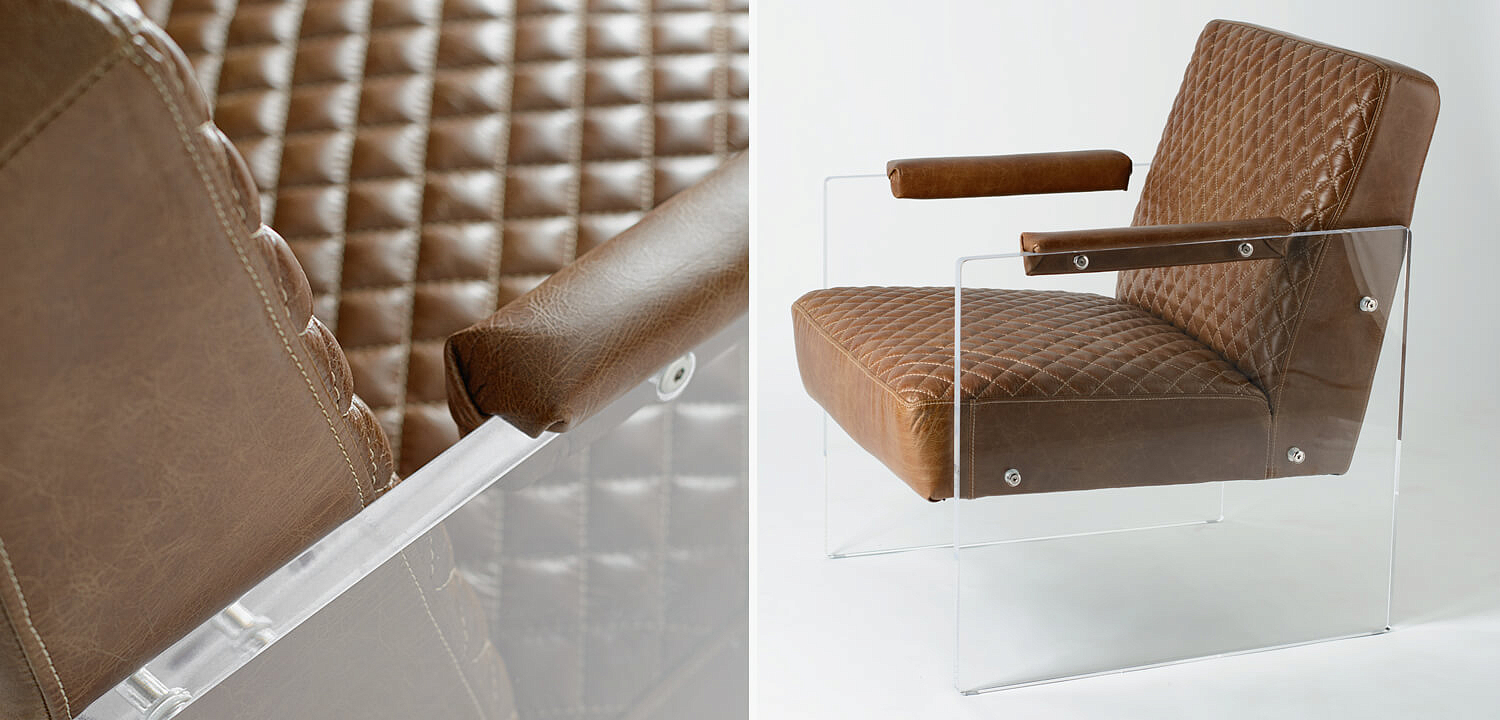 Кресло Gioff Chair натуральная кожа Кресло Gioff Chair натуральная кожа - Loft-Concept в Саратове