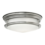 Потолочный светильник для ванных комнат со стеклянным плафоном в форме перевернутого конуса Hinkley варинант исполнения - 5 | Loft Concept в Саратове