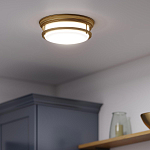 Потолочный светильник с белым матовым стеклянным плафоном в форме перевернутого конуса Hinkley варинант исполнения - 7 | Loft Concept в Саратове