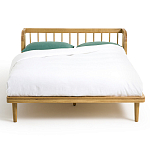 Кровать из массива дуба с пружинным блоком Mateta варинант исполнения - 2 | Loft Concept в Саратове