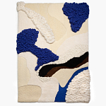 Ковер ручной работы Electric blue and popcorn варинант исполнения - 1 | Loft Concept в Саратове