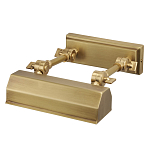 Светильник для картин с призматическим плафоном и двойными регулируемыми шарнирами Elstead Lighting варинант исполнения - 48 | Loft Concept в Саратове