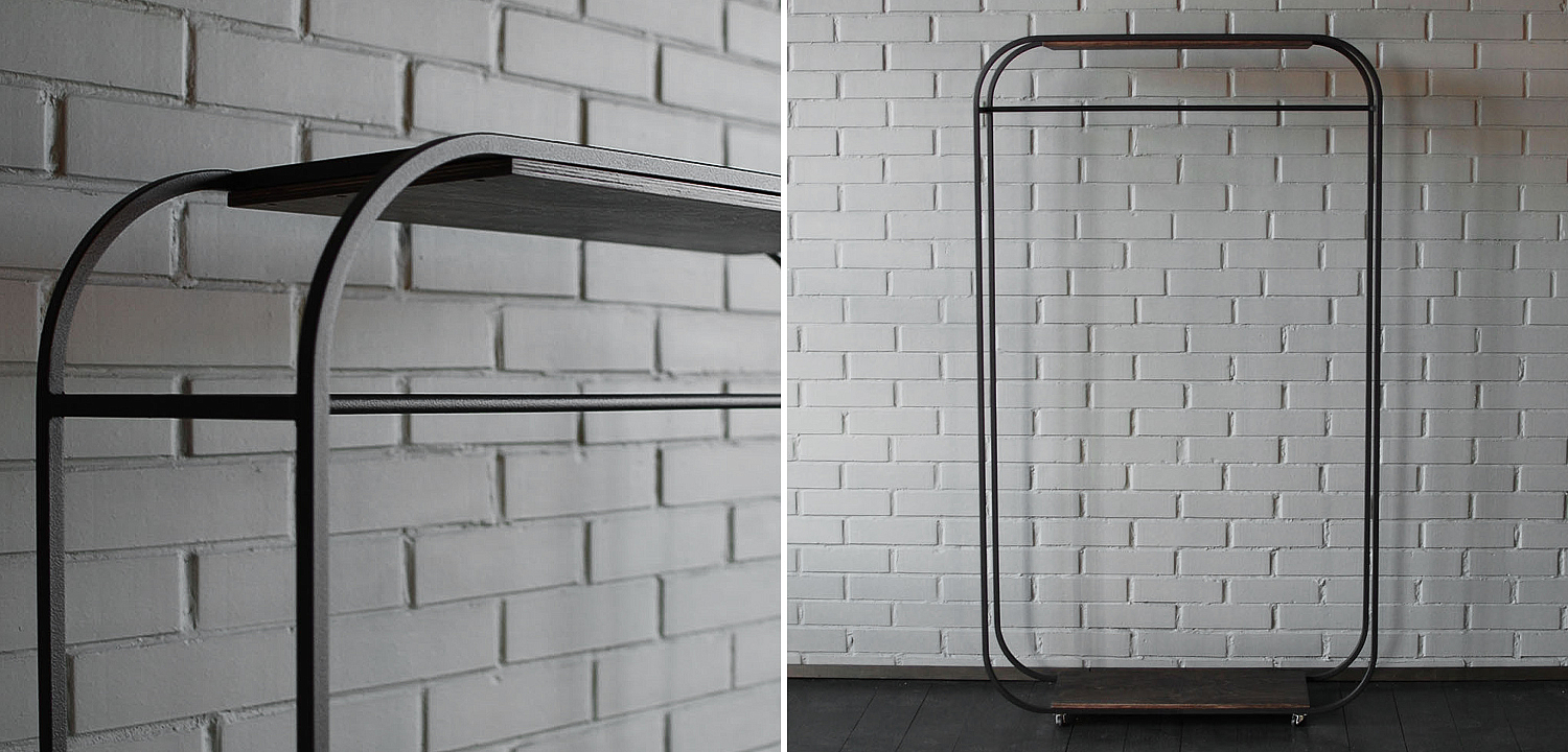 Рейл Tala Industrial Metal Rust Clothes Rail Рейл Tala Industrial Metal Rust Clothes Rail - Loft-Concept в Саратове
