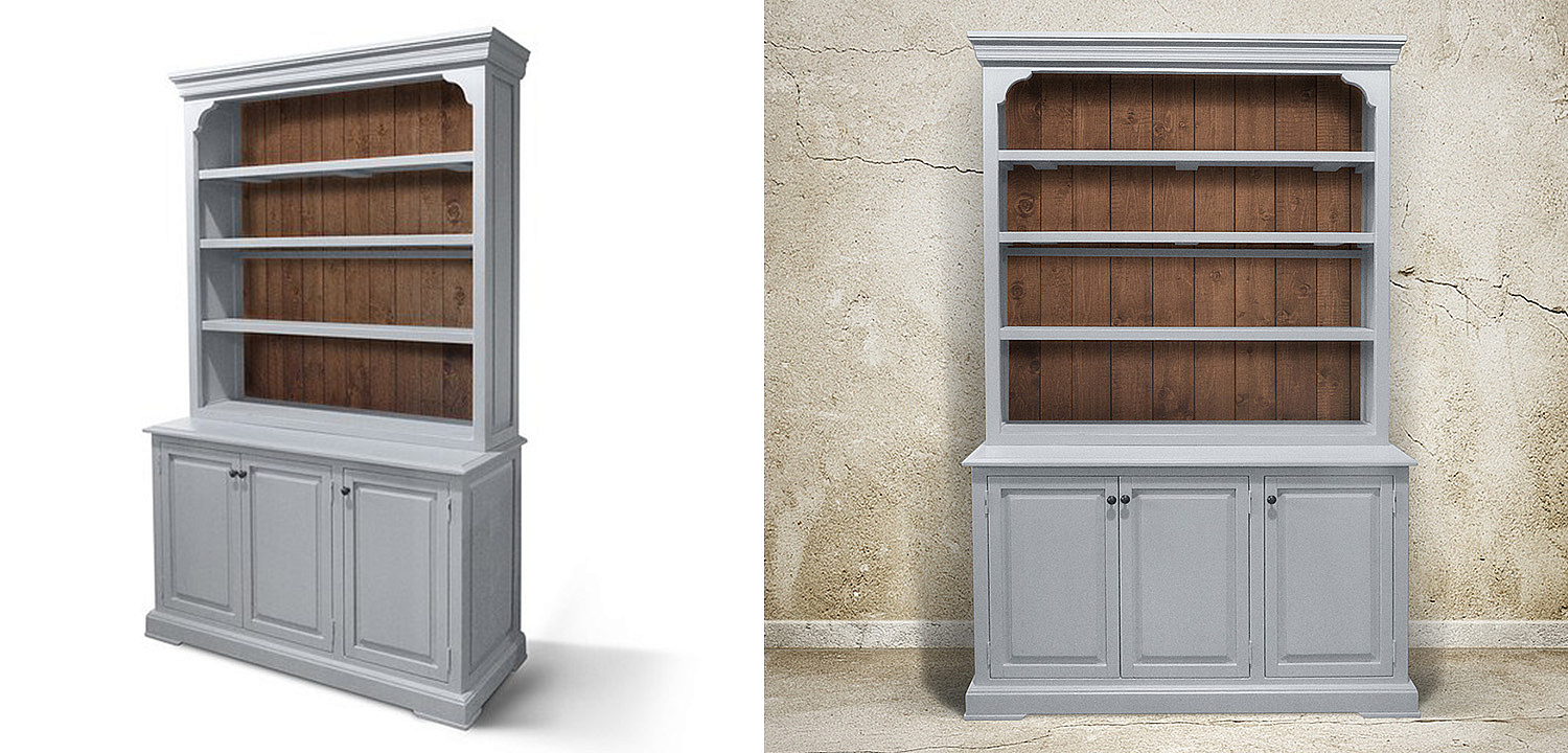 Шкаф-стеллаж Bando Provence HARMONIE Grey Шкаф-стеллаж Bando Provence HARMONIE Grey - Loft-Concept в Саратове