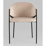 Стул Brace велюр молочный варинант исполнения - 4 | Loft Concept в Саратове