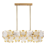 Люстра овальная с цветочными мотивами Light Floral Glow варинант исполнения - 3 | Loft Concept в Саратове