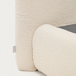 Кровать со съемным бежевым чехлом из ткани букле White Boucle Collection варинант исполнения - 4 | Loft Concept в Саратове