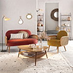 Зеркало из ротанга и сизаля WICKER MIRROR 100 варинант исполнения - 4 | Loft Concept в Саратове