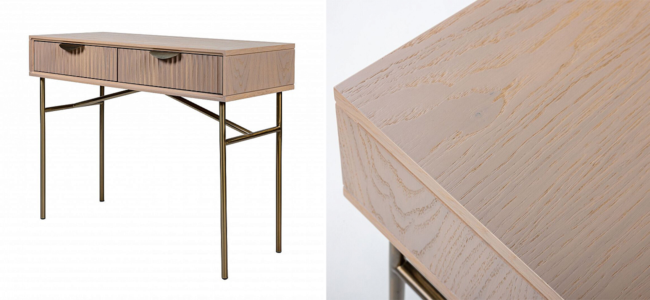 Консоль Antique Order Бежевый Шпон Дуба Консоль Antique Order Бежевый Шпон Дуба - Loft-Concept в Саратове