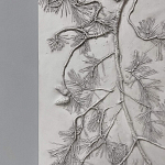 Панно Сосна варинант исполнения - 2 | Loft Concept в Саратове