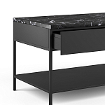 ТВ-тумба с мраморной столешницей Vayo Marble TV Stand варинант исполнения - 4 | Loft Concept в Саратове