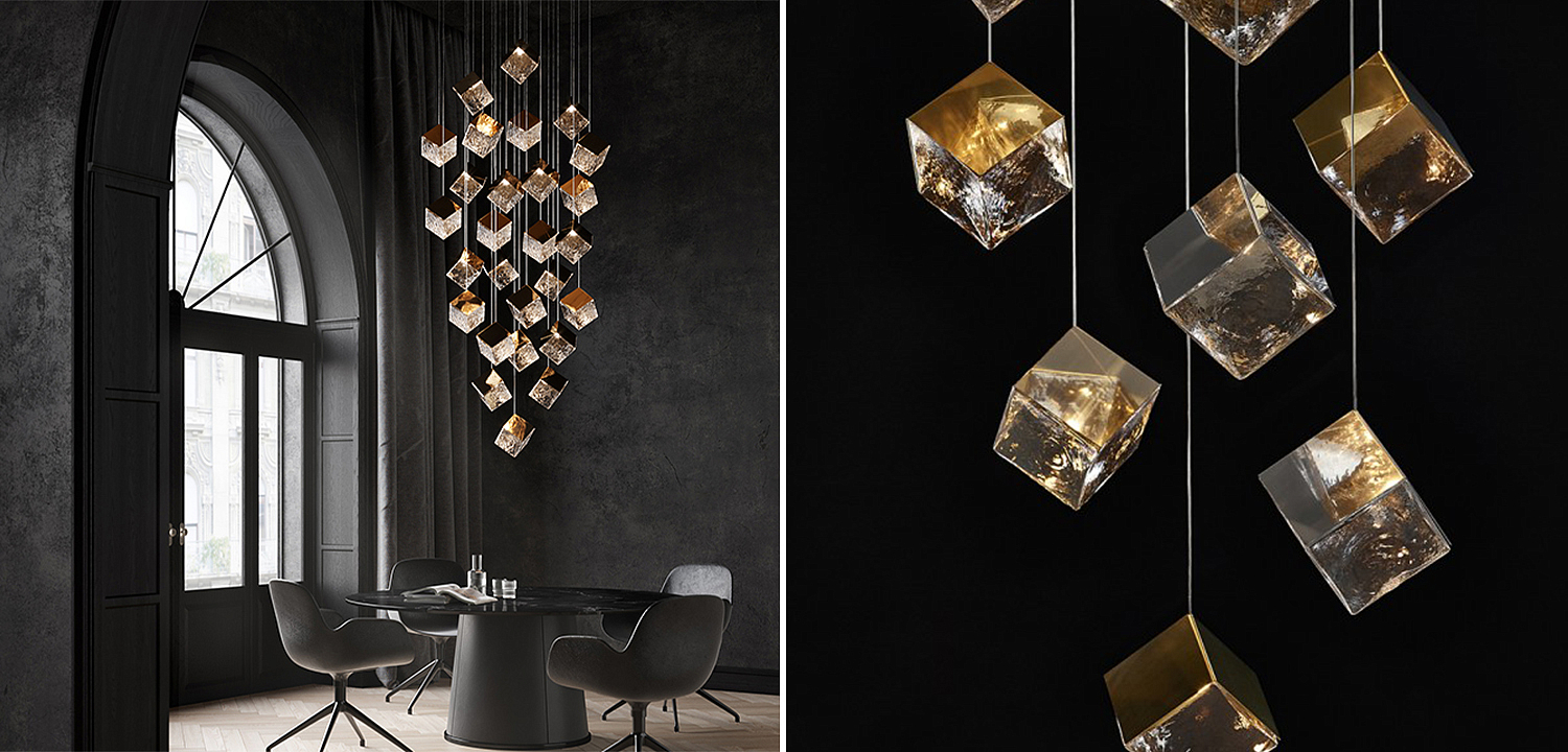 Люстра Pyrite Gold 26 Rectangle Люстра Pyrite Gold 26 Rectangle - Loft-Concept в Саратове