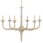 Люстра из дерева в форме подсвечника Coastal Aesthetics варинант исполнения - 1 | Loft Concept в Саратове